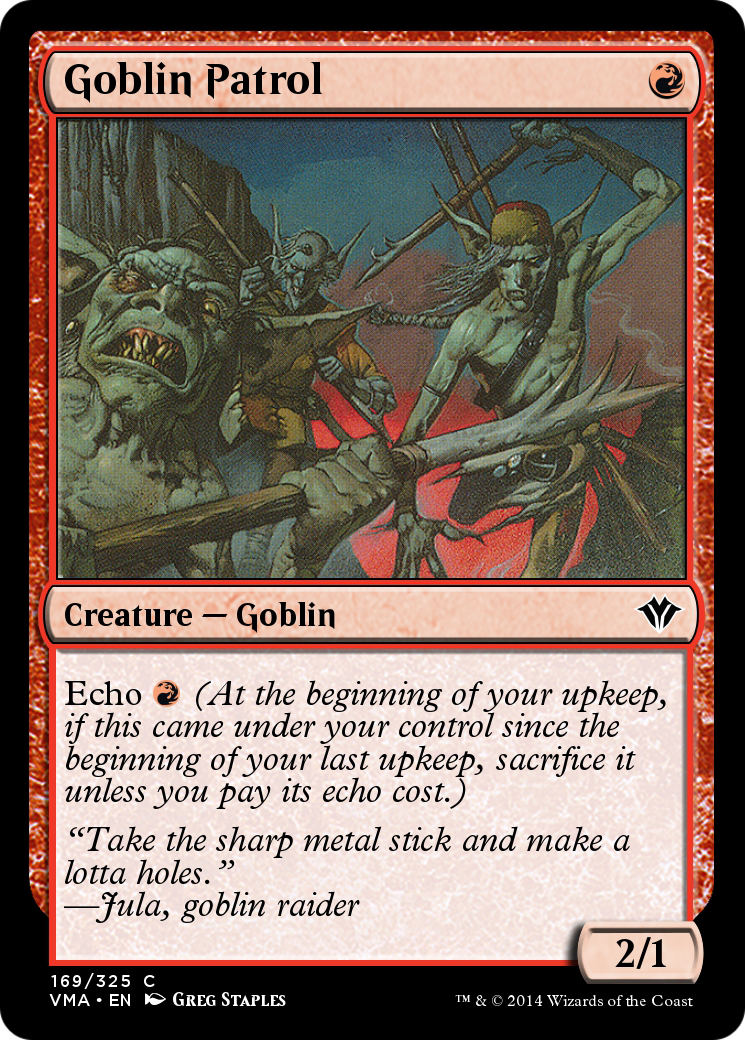 Goblin Patrol (VMA-169) - Vintage Masters
