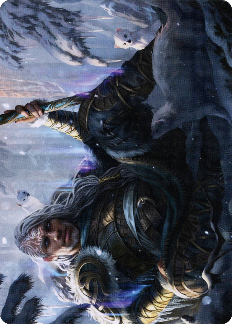 Jorn, God of Winter // Jorn, God of Winter (ASKHM-047) - Art Series: Kaldheim (Borderless) Foil