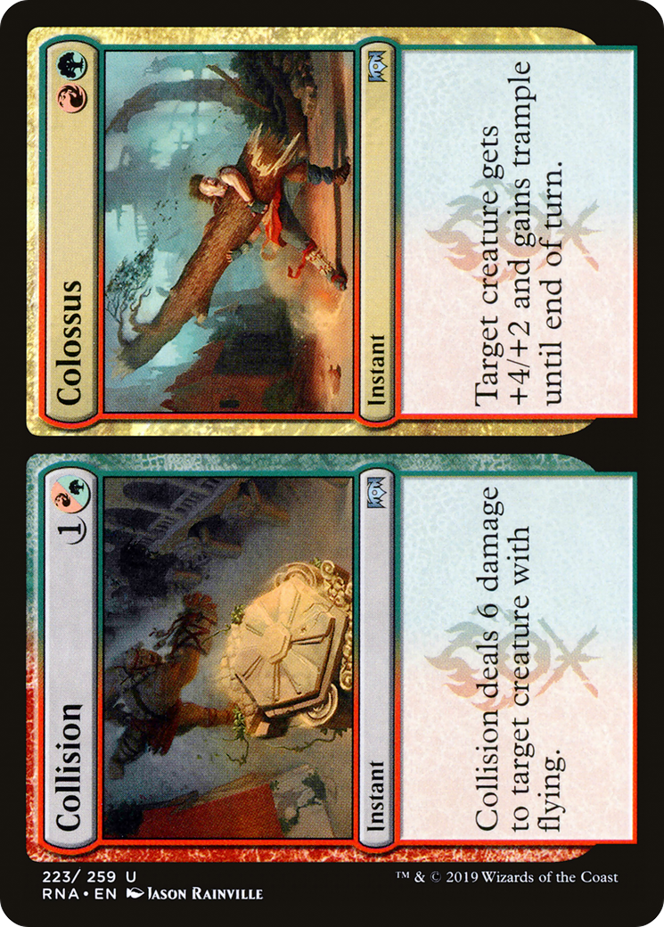 Collision // Colossus (RNA-223) - Ravnica Allegiance Foil