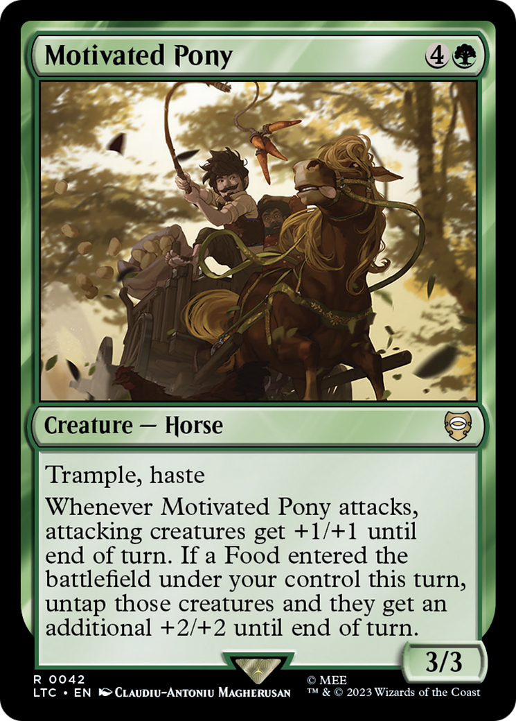 Motivated Pony (LTC-042) - Tales of Middle-earth Commander