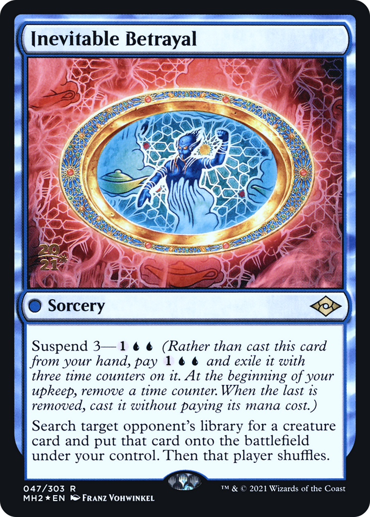 Inevitable Betrayal (PRE-047) - Modern Horizons 2 Promos Foil