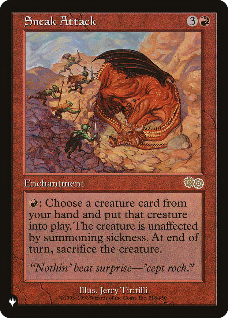 Sneak Attack (LIST-218/350) - The List