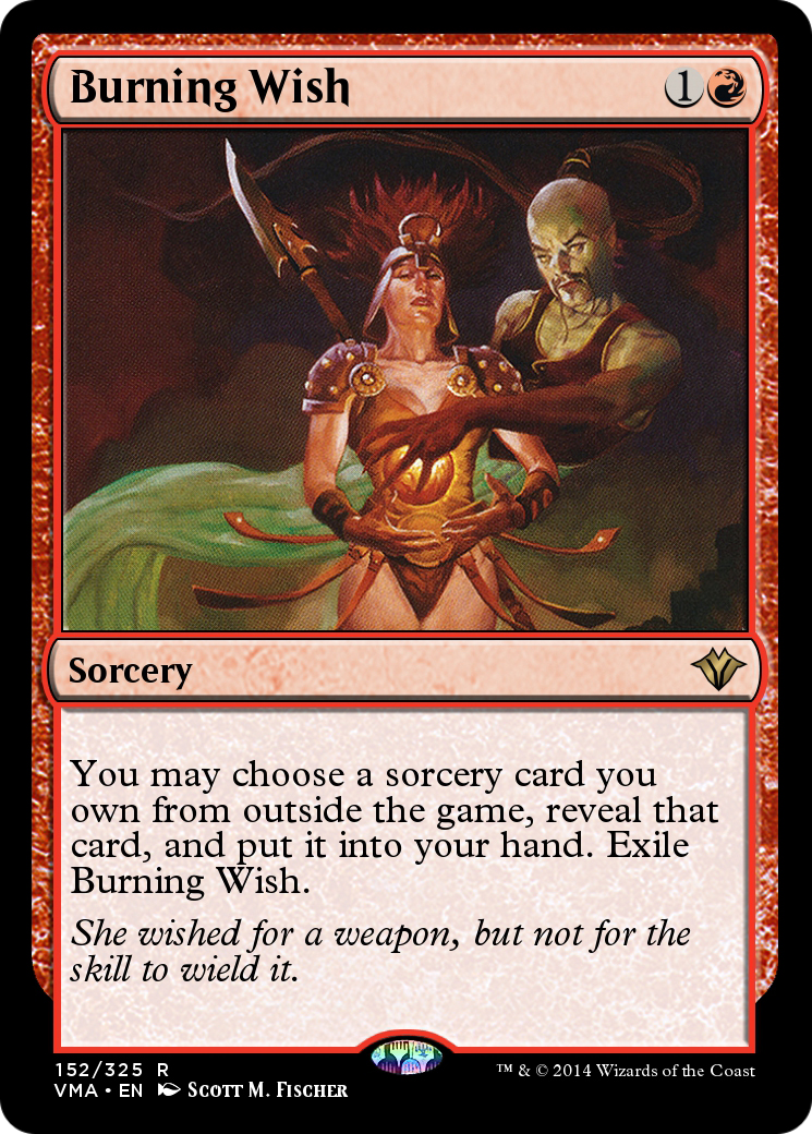 Burning Wish (VMA-152) - Vintage Masters