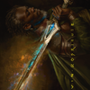 Andúril, Flame of the West // Andúril, Flame of the West (ALTR-028) - Tales of Middle-earth Art Series (Borderless)