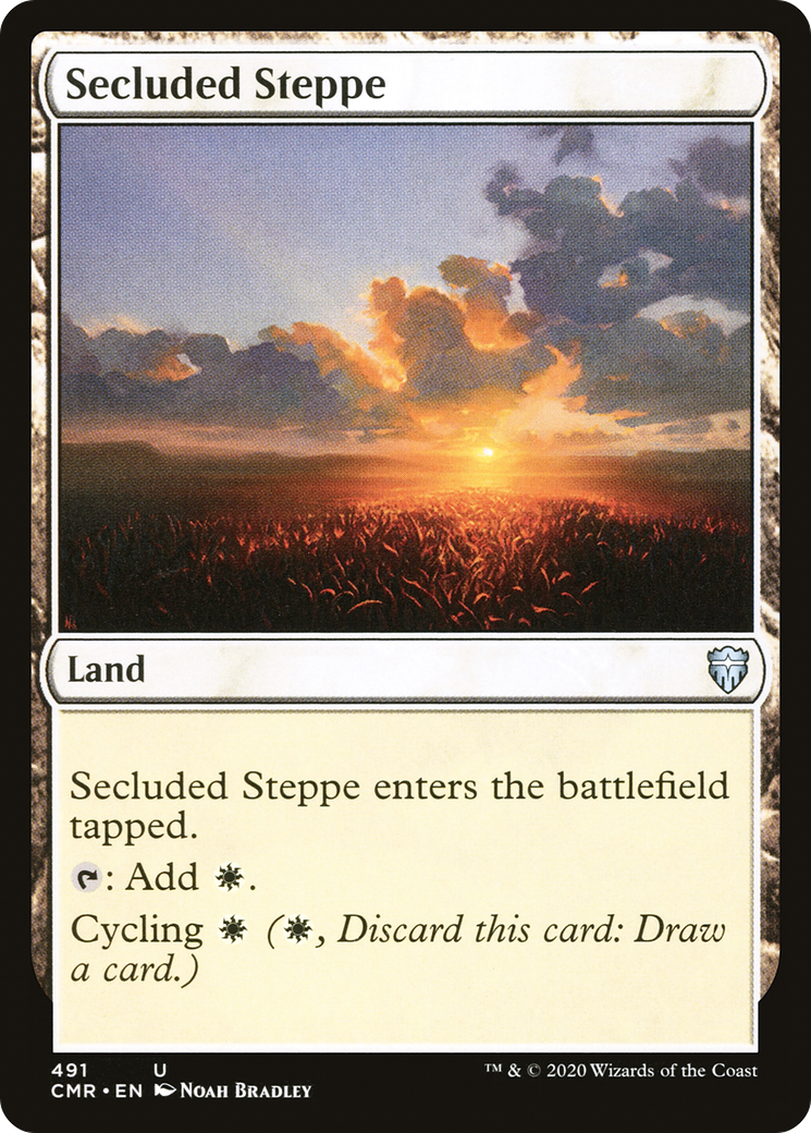 Secluded Steppe (CMR-491) - Commander Legends