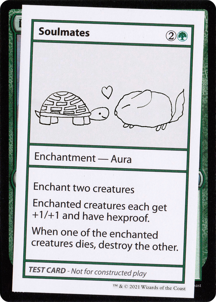 Soulmates (No PW Symbol) (CMB1-084) - Mystery Booster Playtest Cards 2021