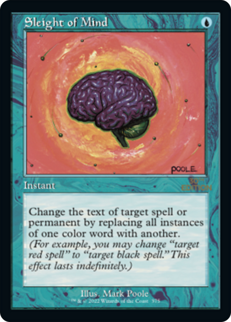 Sleight of Mind (Retro Frame) (30A-375) - 30th Anniversary Edition
