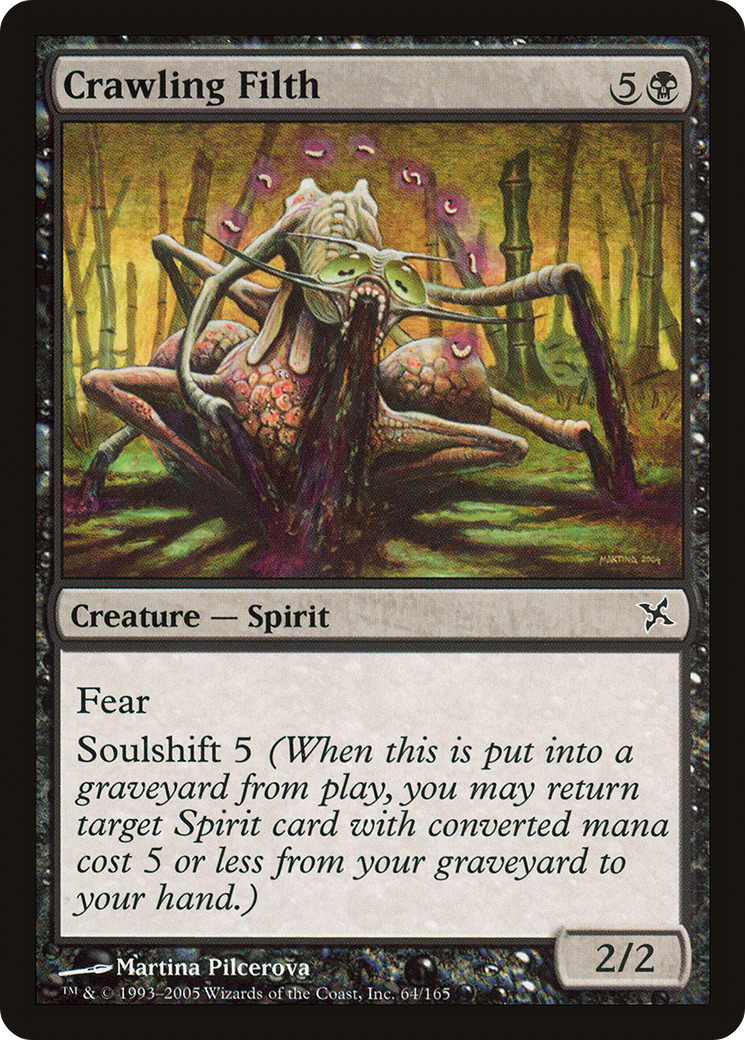 Crawling Filth (BOK-064) - Betrayers of Kamigawa Foil