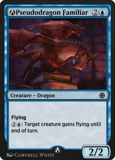 A-Pseudodragon Familiar (HBG-A-128) - Alchemy Horizons: Baldur's Gate