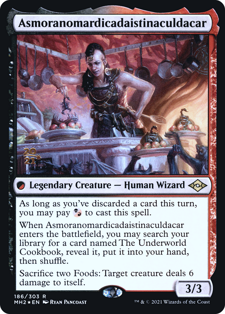 Asmoranomardicadaistinaculdacar (PRE-186) - Modern Horizons 2 Promos Foil