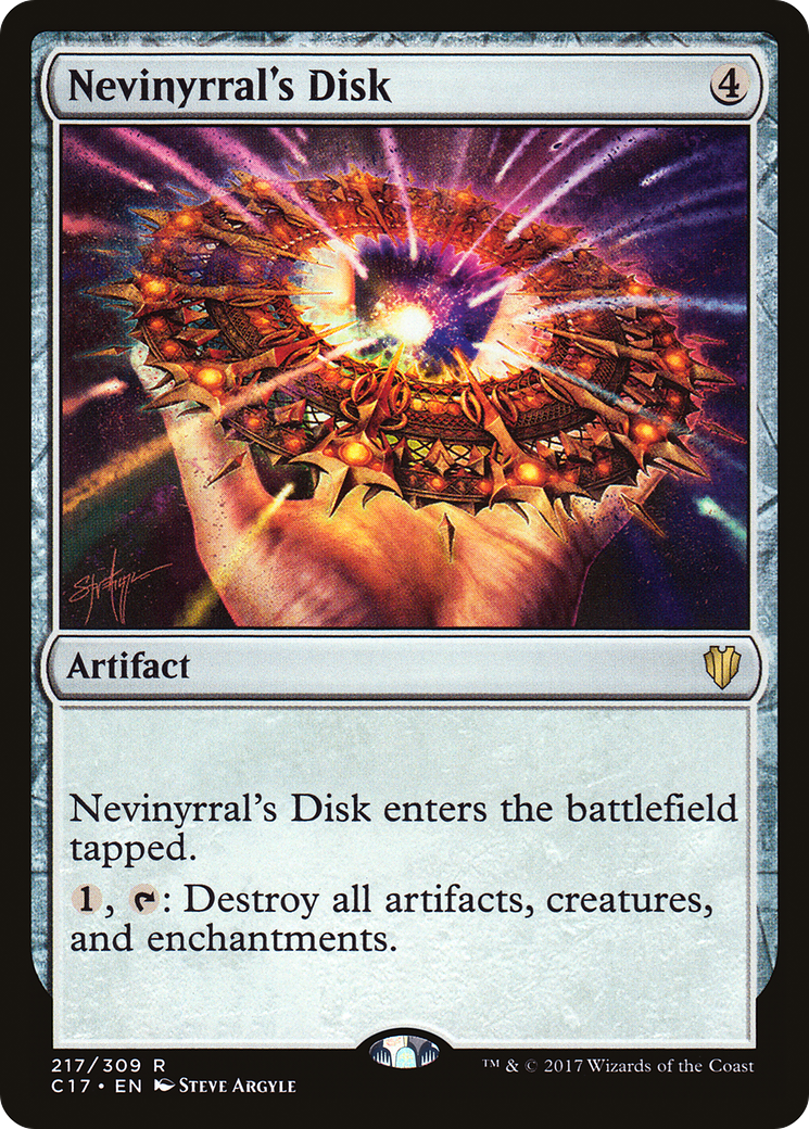 Nevinyrral's Disk (C17-217) - Commander 2017