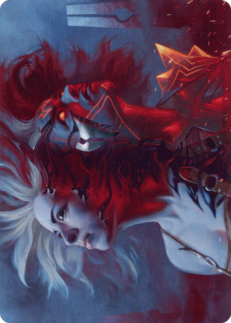 Thrill of Possibility // Thrill of Possibility (AONE-036) - Phyrexia: All Will Be One Art Series (Borderless)