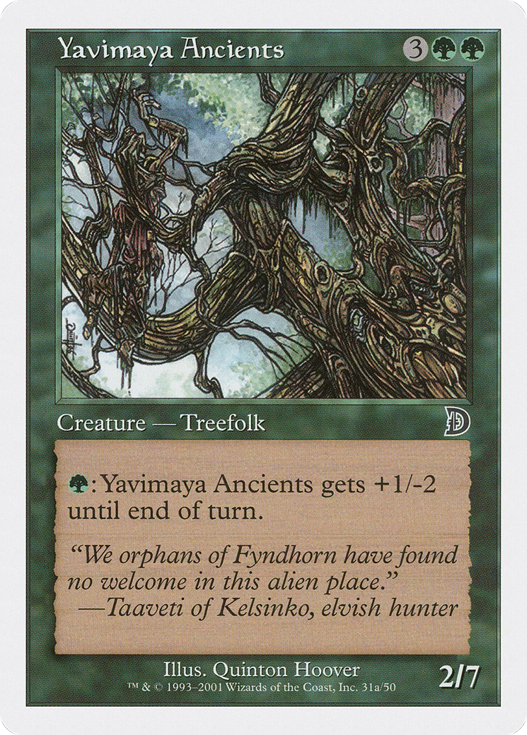 Yavimaya Ancients (31a) (DKM-31A) - Deckmasters