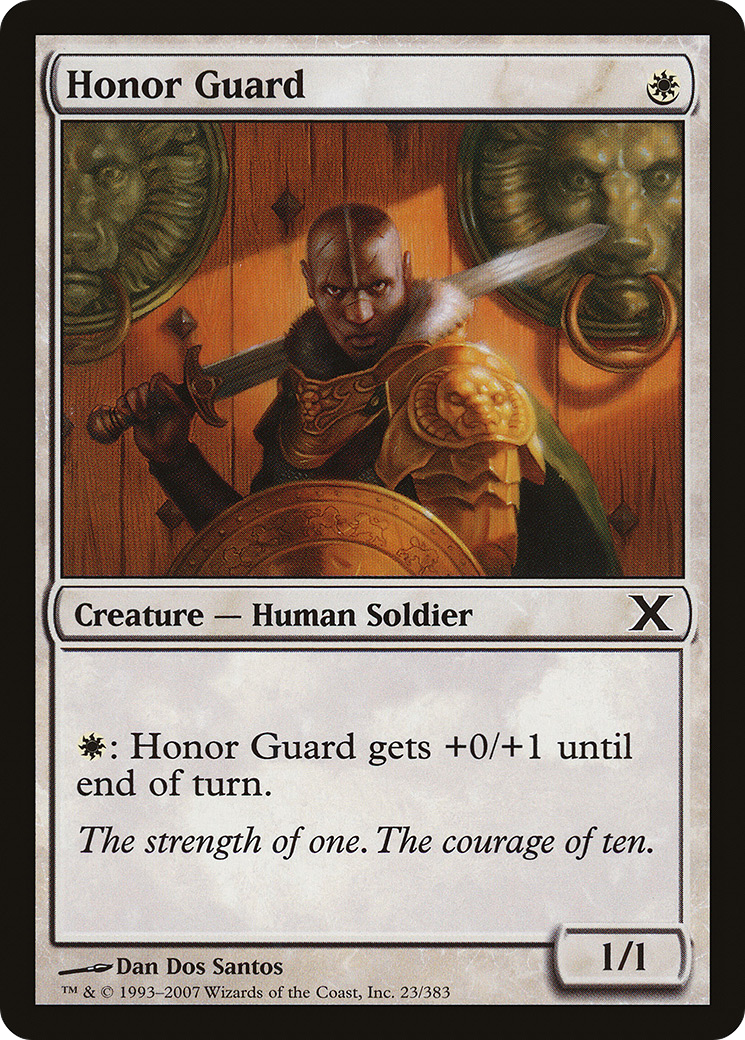 Honor Guard (10E-023) - Tenth Edition