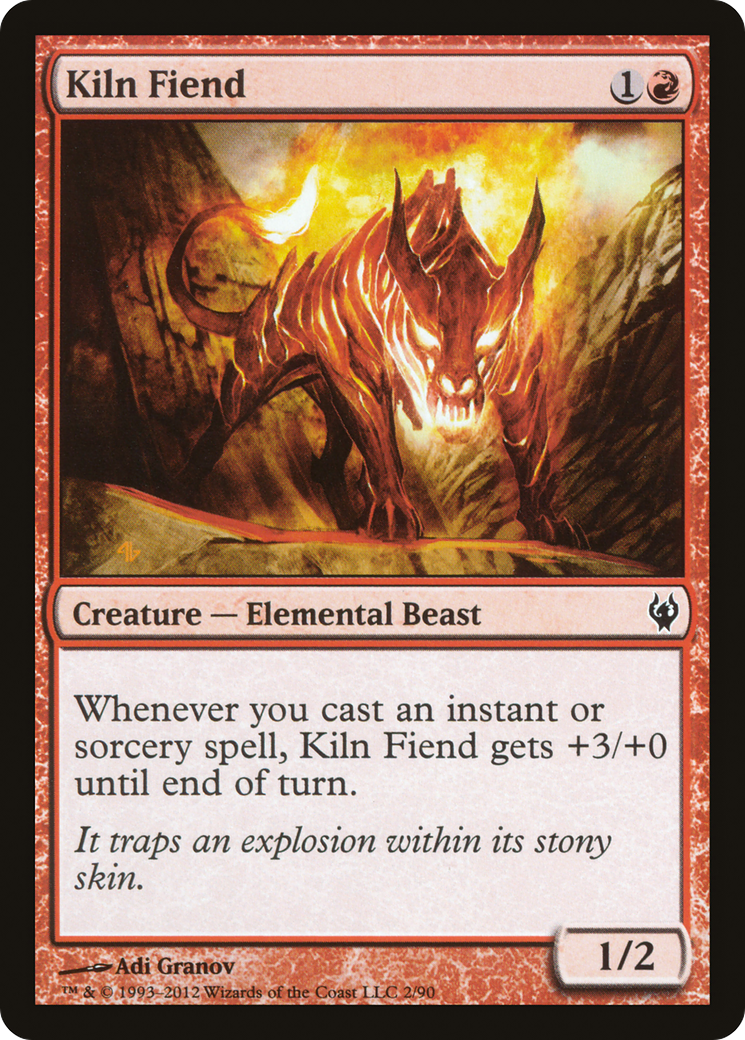 Kiln Fiend (DDJ-002) - Duel Decks: Izzet vs. Golgari