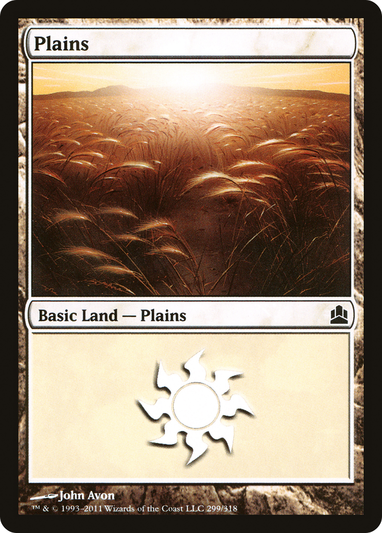 Plains (299) (CMD-299) - Commander 2011