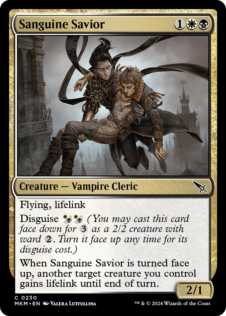 Sanguine Savior (MKM-230) - Murders at Karlov Manor Foil