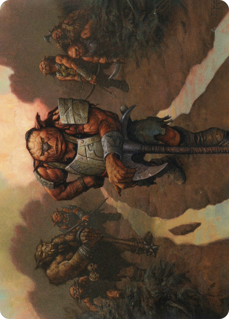 Hobgoblin Bandit Lord // Hobgoblin (AAFR-030) - Adventures in the Forgotten Realms Art Series (Borderless)