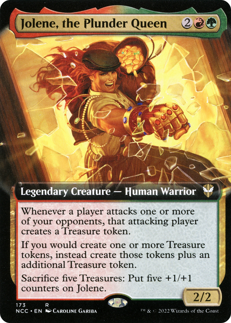 Jolene, the Plunder Queen (Extended Art) [Streets of New Capenna Commander]
