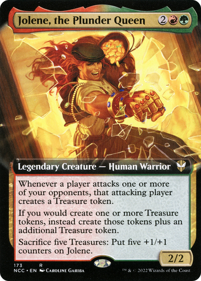 Jolene, the Plunder Queen (Extended Art) [Streets of New Capenna Commander]