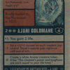 Ajani Goldmane (745) (Autographed) (SLD-745) - Secret Lair Drop: (Full Art) (Borderless) Foil
