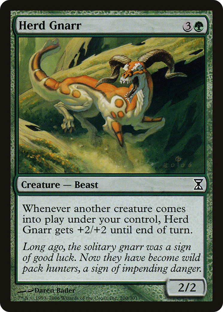 Herd Gnarr (TSP-200) - Time Spiral
