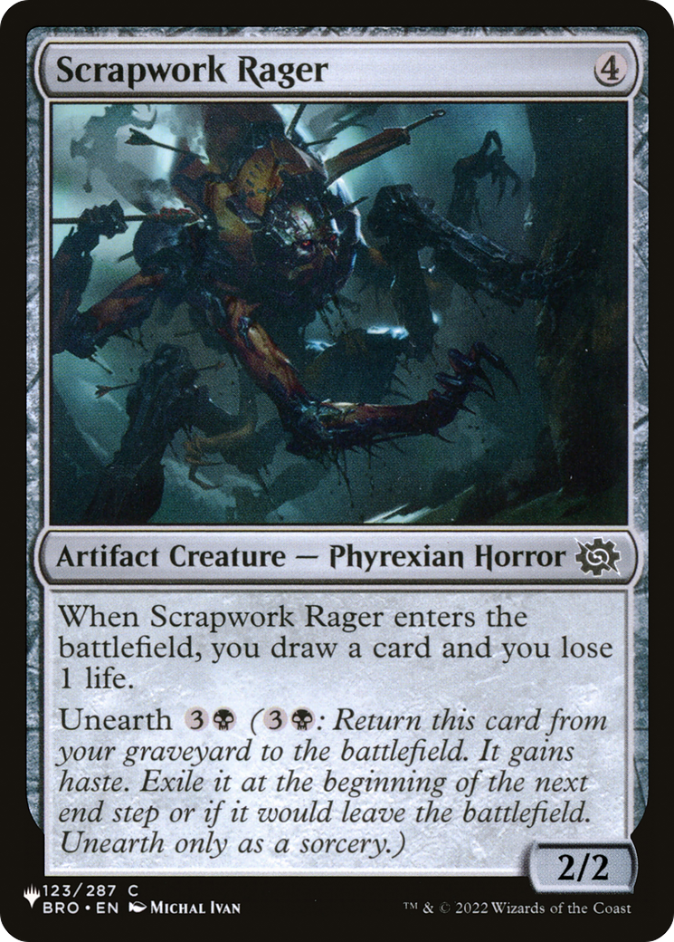 Scrapwork Rager (LIST-123/012) - The List