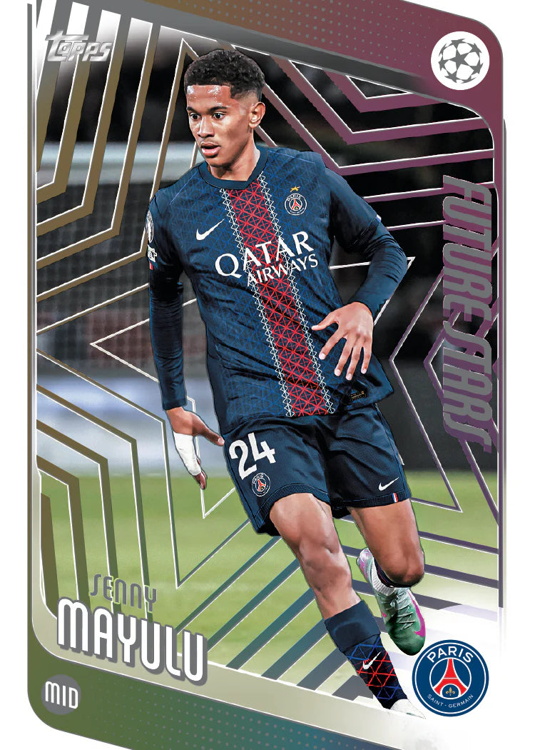 Topps Chrome: UEFA Club Competitions 2025/26 - Value Box