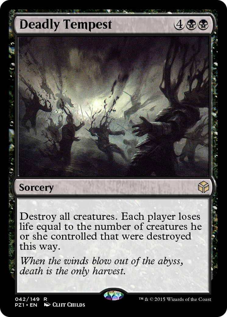 Deadly Tempest (PZ1-042) - Legendary Cube Prize Pack