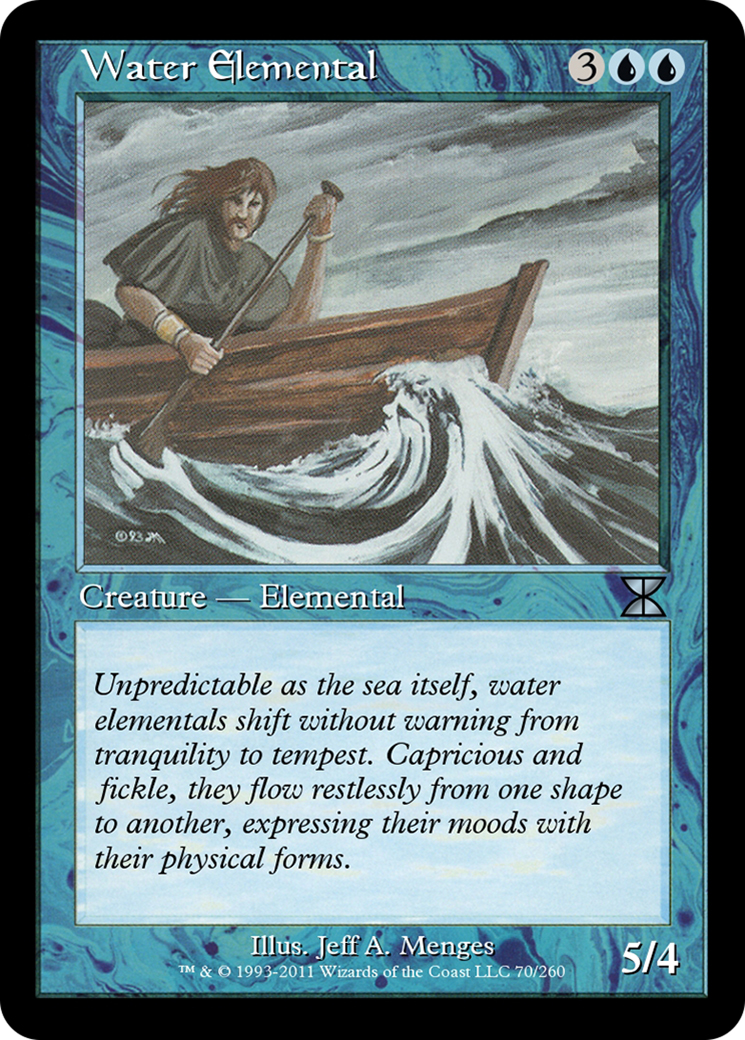Water Elemental (ME4-070) - Masters Edition IV Foil