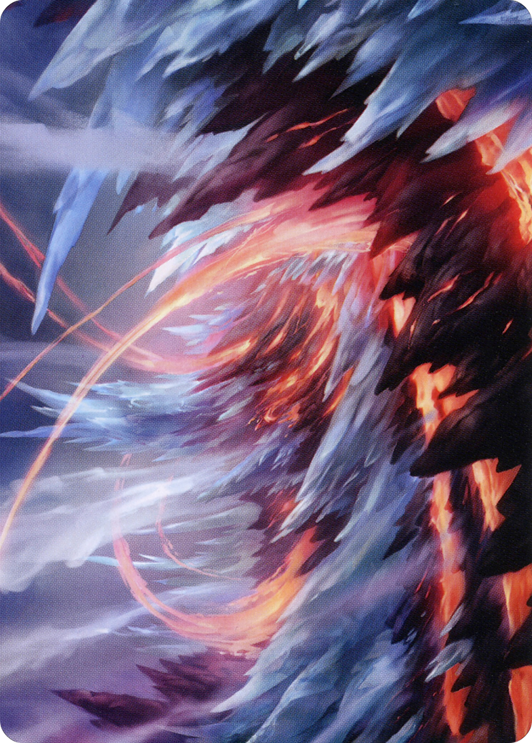 Frostboil Snarl // Frostboil Snarl (ASTX-047) - Strixhaven Art Series (Borderless)