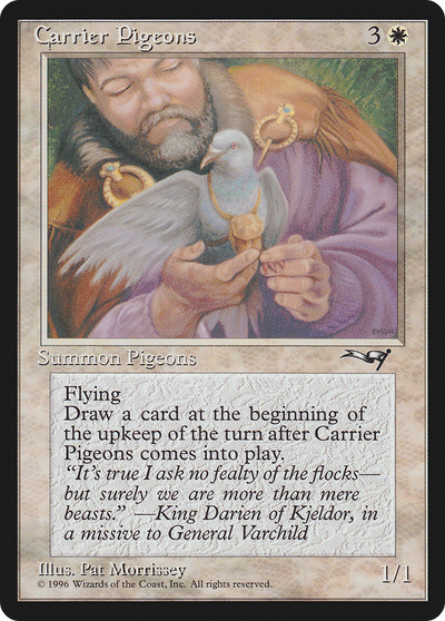 Carrier Pigeons (Hand) (ALL-126) - Alliances