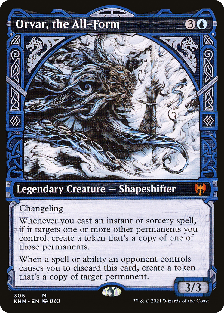 Orvar, the All-Form (Showcase) (KHM-305) - Kaldheim: (Showcase) Foil