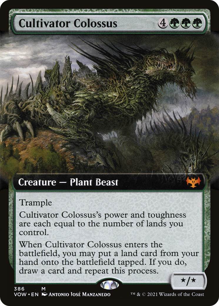 Cultivator Colossus (Extended Art) (VOW-386) - Innistrad: Crimson Vow: (Extended Art)