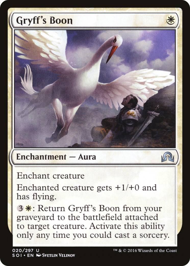 Gryff's Boon (SOI-020) - Shadows over Innistrad Foil