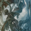 Emry, Lurker of the Loch // Emry, Lurker of the Loch (AMOM-069) - March of the Machine Art Series (Borderless) Foil