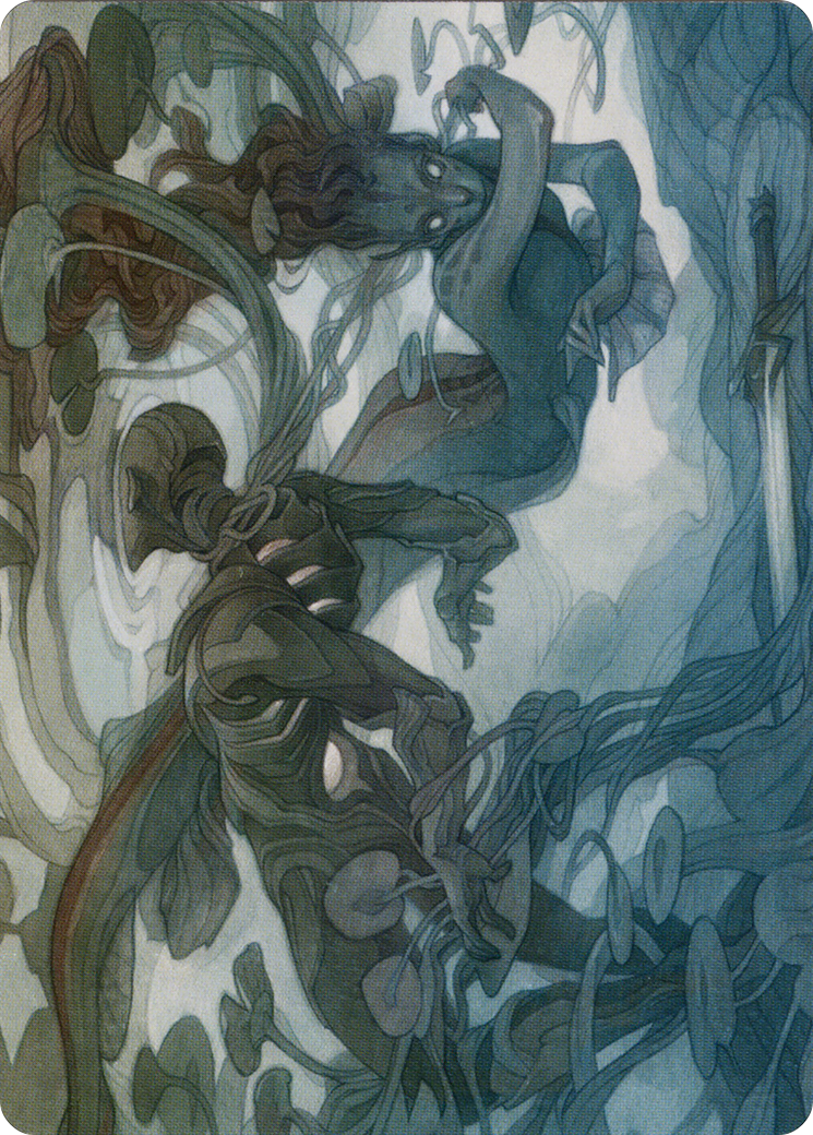Emry, Lurker of the Loch // Emry, Lurker of the Loch (AMOM-069) - March of the Machine Art Series (Borderless)