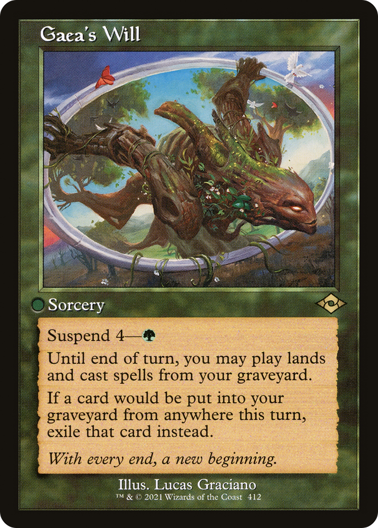 Gaea's Will (Retro Frame) (MH2-412) - Modern Horizons 2