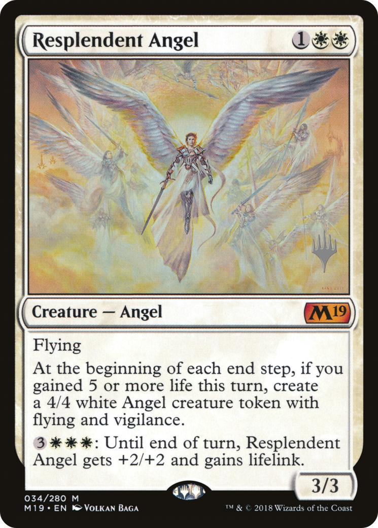 Resplendent Angel (PPM20-034) - Core Set 2019 Promos
