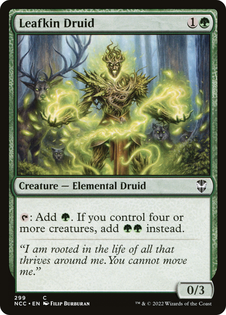 Leafkin Druid (NCC-299) - New Capenna Commander