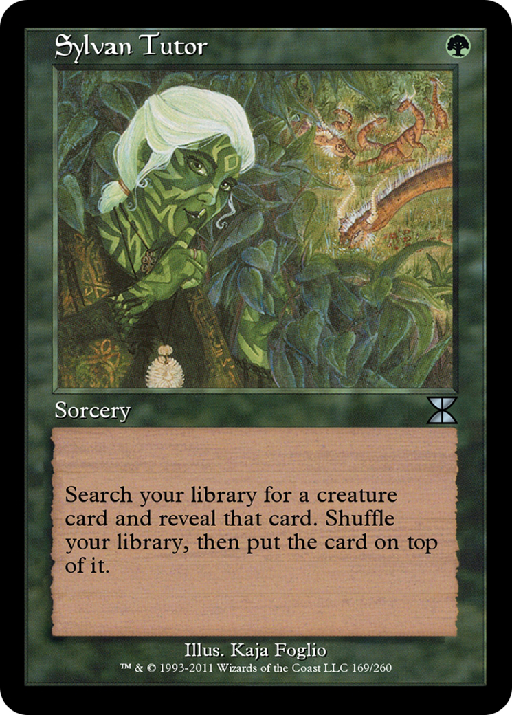 Sylvan Tutor (ME4-169) - Masters Edition IV