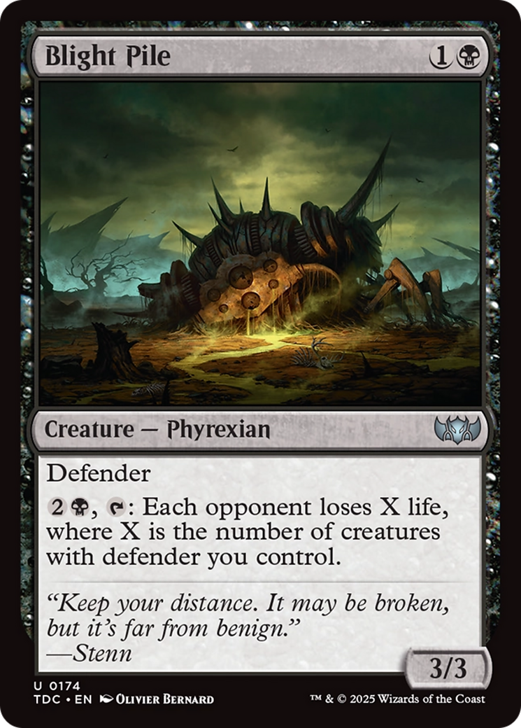 Blight Pile [Tarkir: Dragonstorm Commander]
