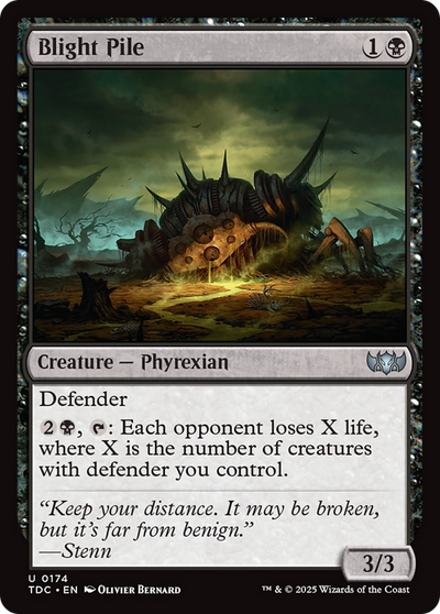 Blight Pile [Tarkir: Dragonstorm Commander]