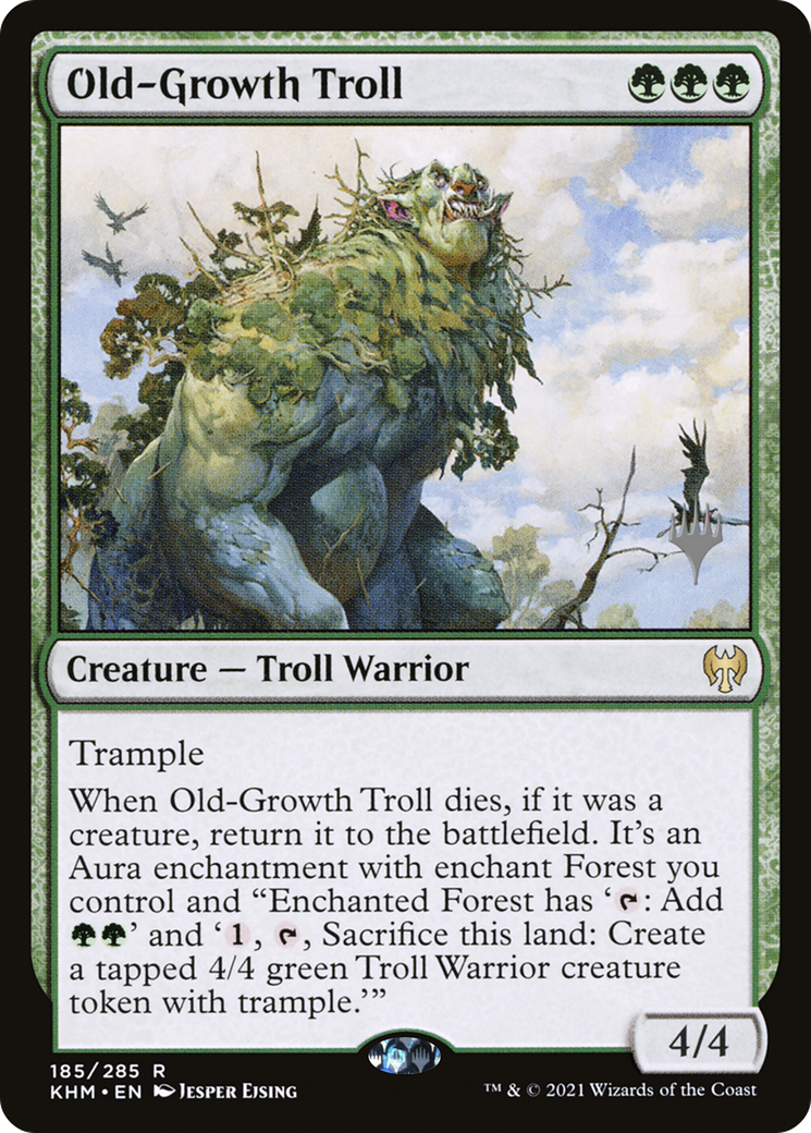 Old-Growth Troll (PPKHM-185) - Kaldheim Promos