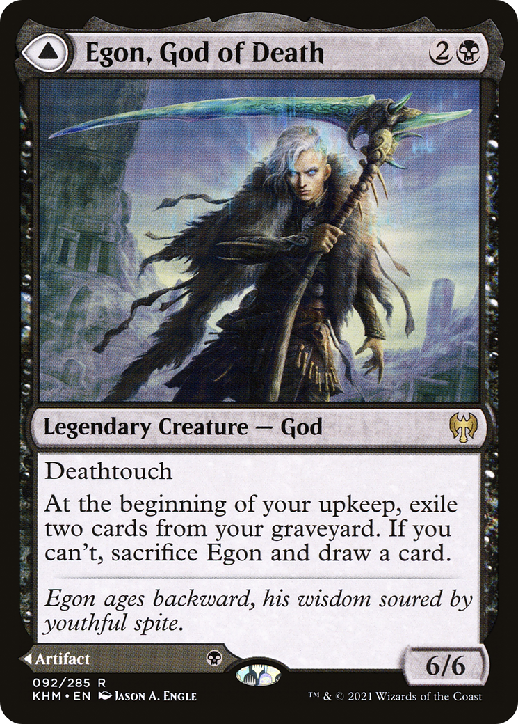 Egon, God of Death (KHM-092) - Kaldheim Foil