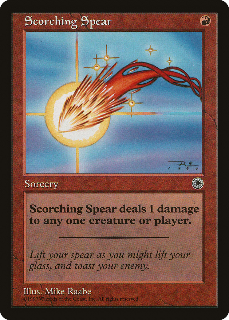 Scorching Spear (POR-) - Portal