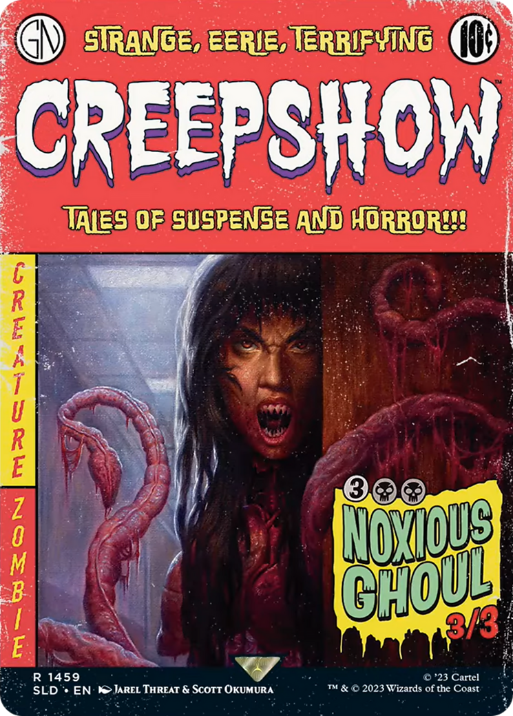 Noxious Ghoul (SLD-1459) - Secret Lair Drop: (Full Art) (Borderless)