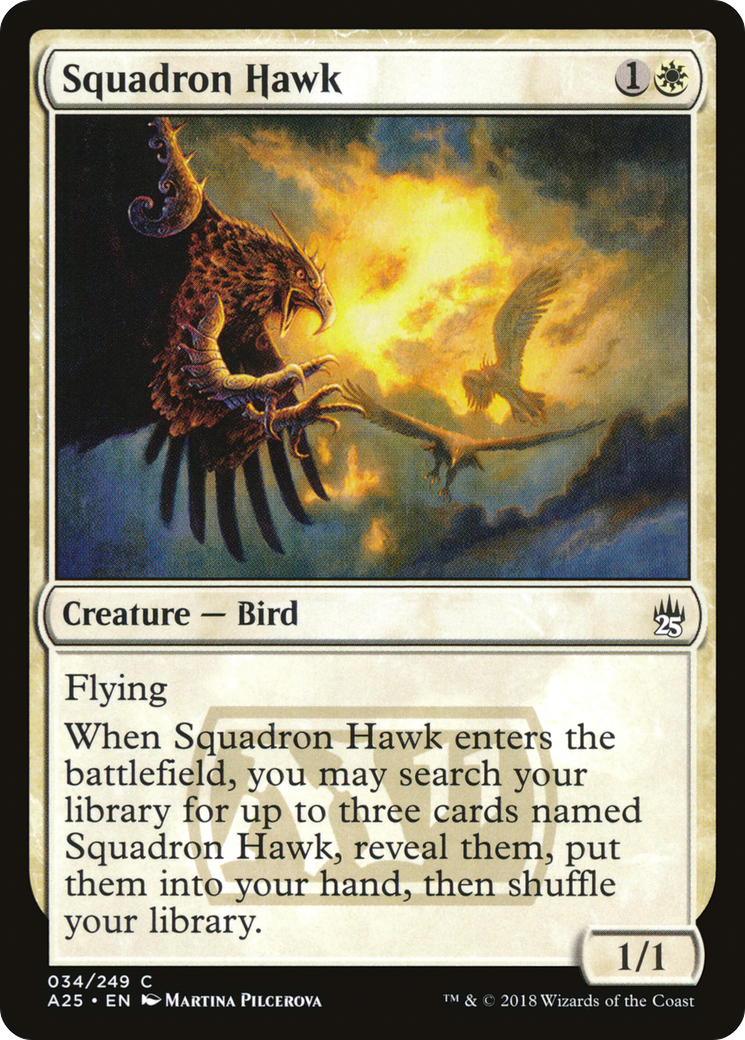 Squadron Hawk (A25-034) - Masters 25 Foil
