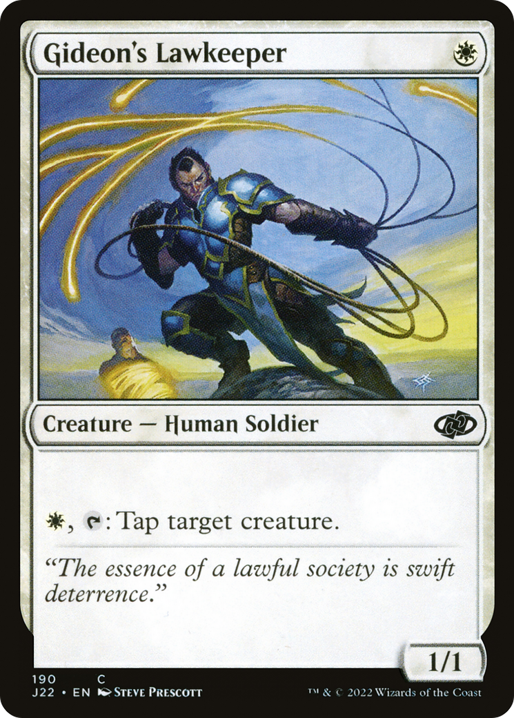 Gideon's Lawkeeper (J22-190) - Jumpstart 2022