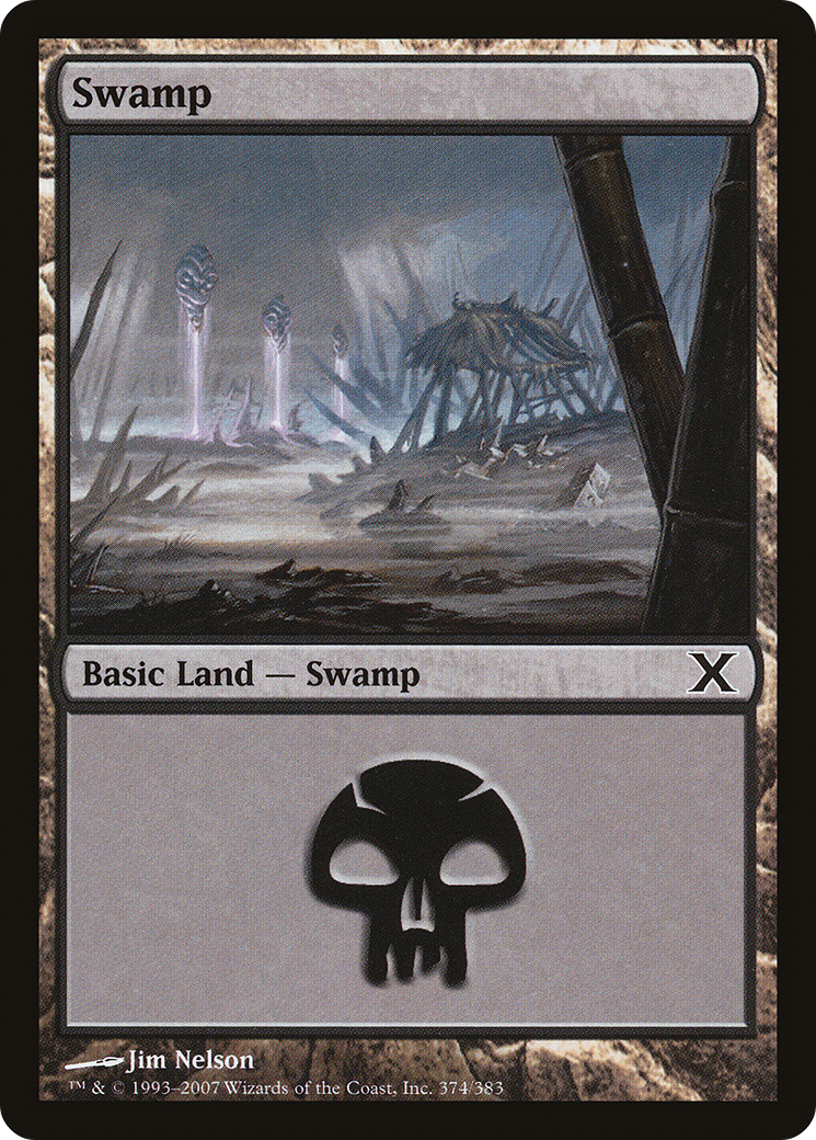 Swamp (374) (10E-374) - Tenth Edition